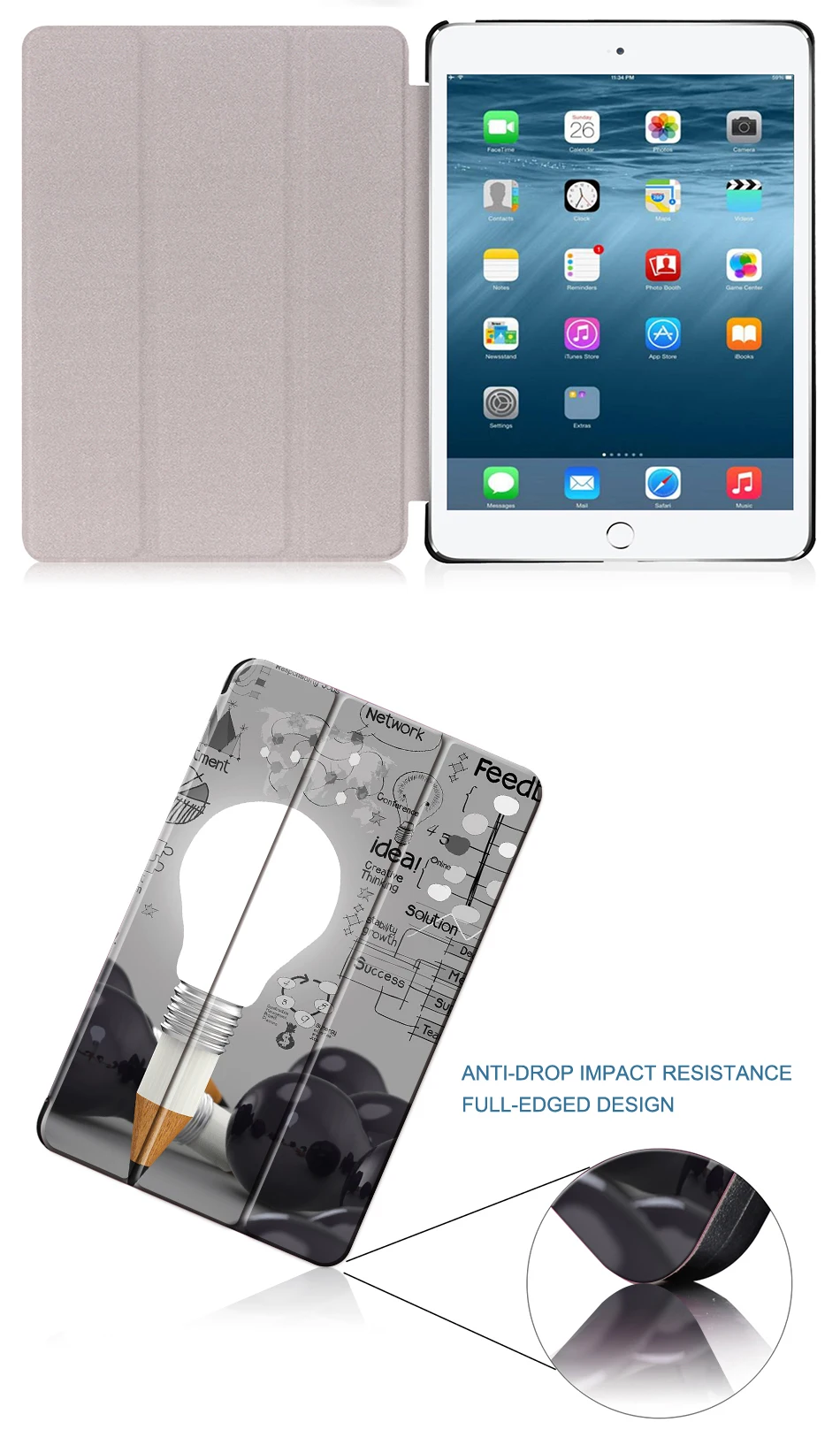 MTT чехол для планшета для iPad Pro 10,5 дюймов из искусственной кожи, умный чехол для iPad Air 10,5 '', защитный чехол с функцией автоматического сна