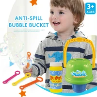 anti spill bubble bucket children blowing bubble toys summer outdoor fun toys baby kids boy girl gift dropshipping