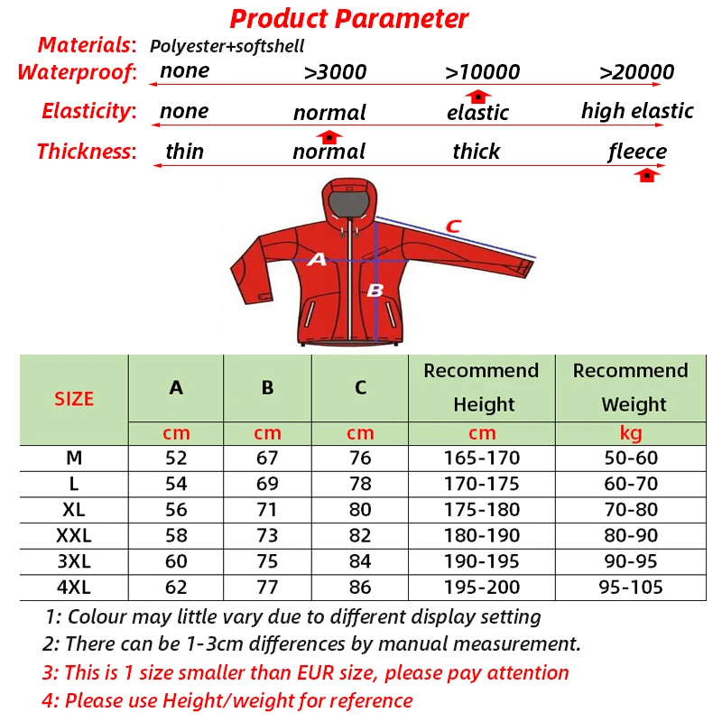 Мужская Флисовая Куртка водонепроницаемая ветрозащитная с логотипом на