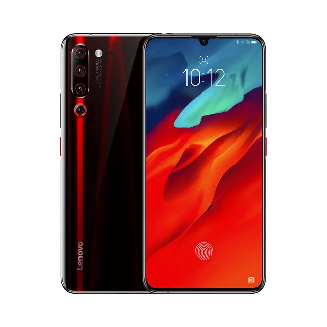 Черный Lenovo Z6 Pro с глобальной прошивкой, 6 ГБ, 128 ГБ, Android P ZUI, 11, 6,39 дюймов, Snapdragon 855, мобильный телефон, задняя камера, 48мп, четырехъядерный смартфон - Цвет: Черный