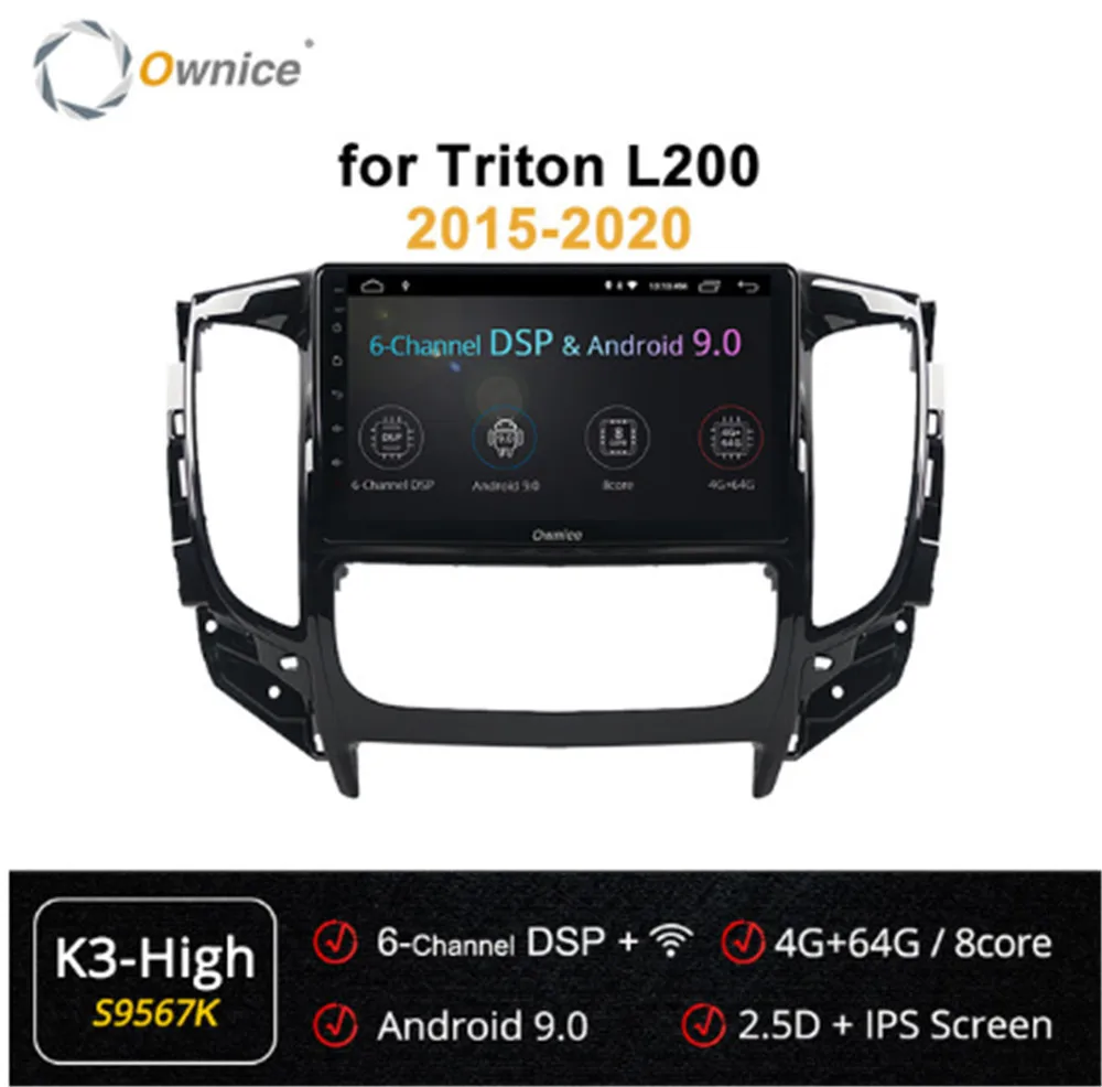 Автомагнитола Ownice Triton L200 9 дюймов Android 0 GPS-навигация 8 ядер 2016 2017 2018 | Автомобили и