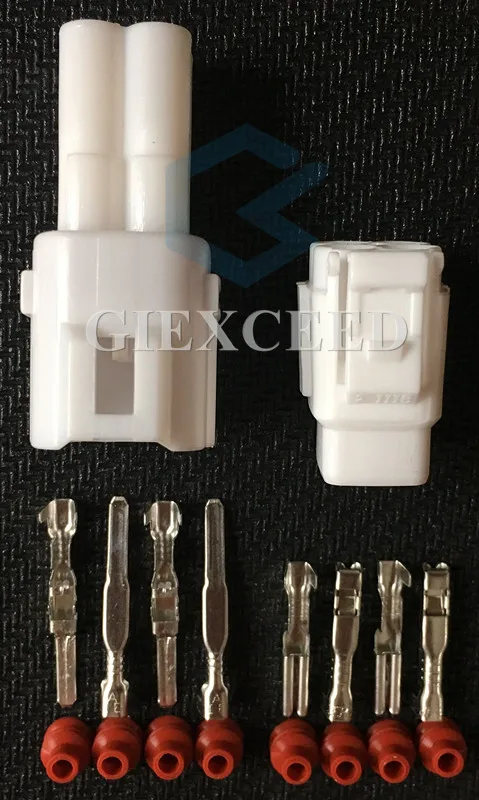 2 комплекта 4 Pin 6180-4771 6188-0004 MT090 герметичный мотоциклетный разъем корпус