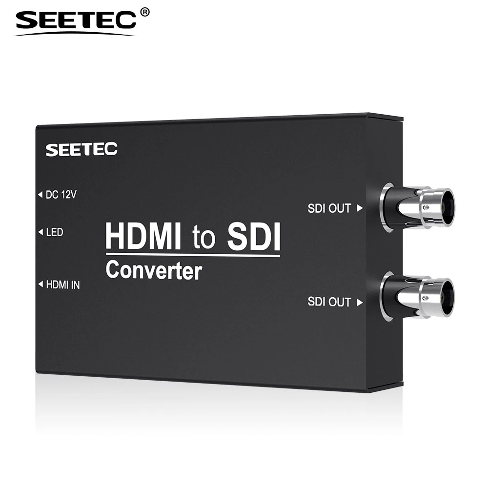 Трансляционный преобразователь Seetec HTS HDMI-совместимый с SDI жесткий металлический