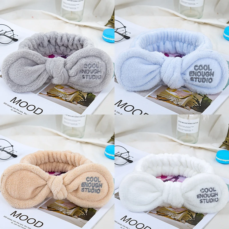 Корейская версия короткая и симпатичная кошачья Ушная обруч для лица смываемая