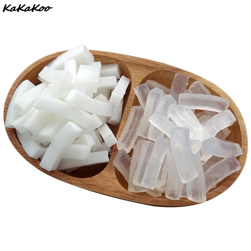 

250g Transparent White Soap Base DIY Handmade Soap Raw Material Soap Making Hand Body Cloth Washing