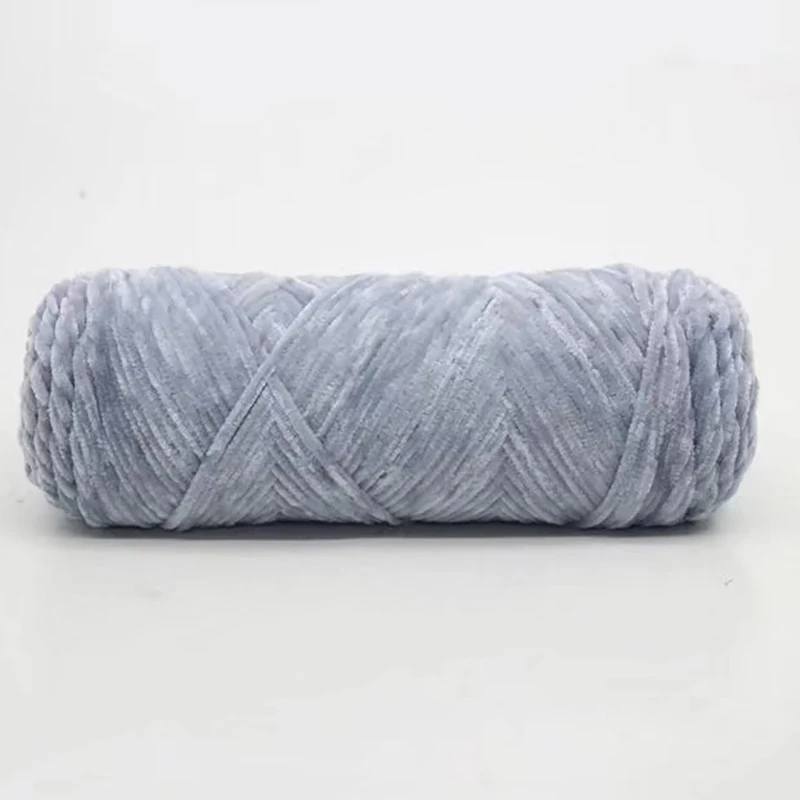 Velvet Yarn Soft Protein Cashmere Yarn Silk Wool Baby Yarn Crochet Knitting Yarn Cotton Baby Wool Diy Sweater