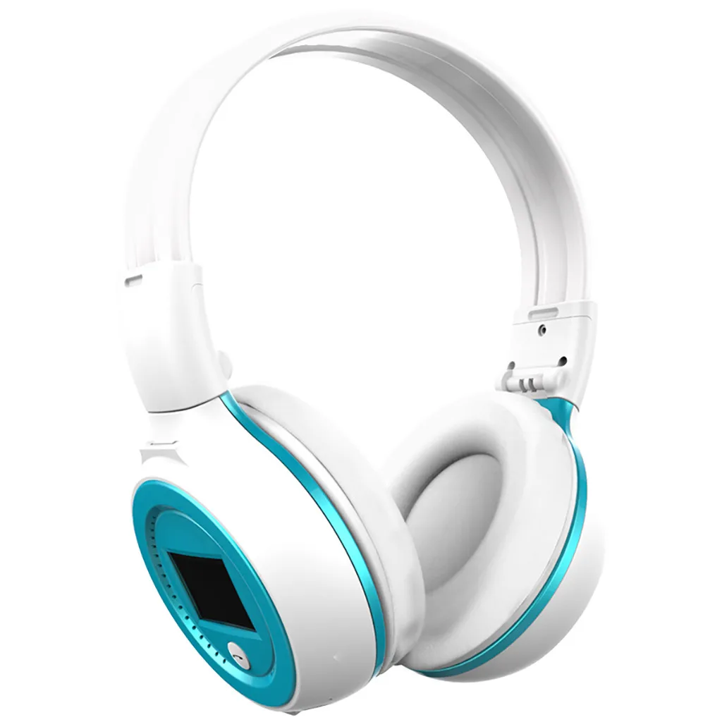 Universal Foldable Sports Wireless Headset LED FM Radio Headphone Support TF for iphone samsung HUAWEI xiaomi hot | Электроника