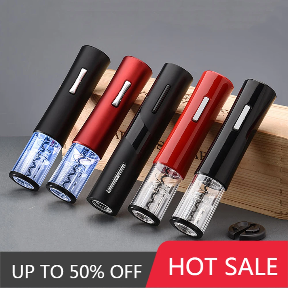 

Штопор для вина, винный штопор, автоматический резак для фольги, Электрический штопор, удалитель пробки, открывашка для бутылок для вечерин...