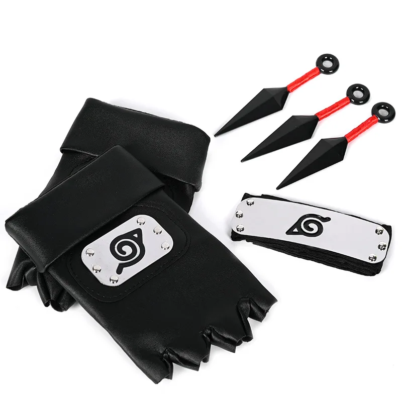 Женский Бандаж ЛОБНЫЙ меч Shuriken костюмы для косплея оружие сумки игрушки перчатки