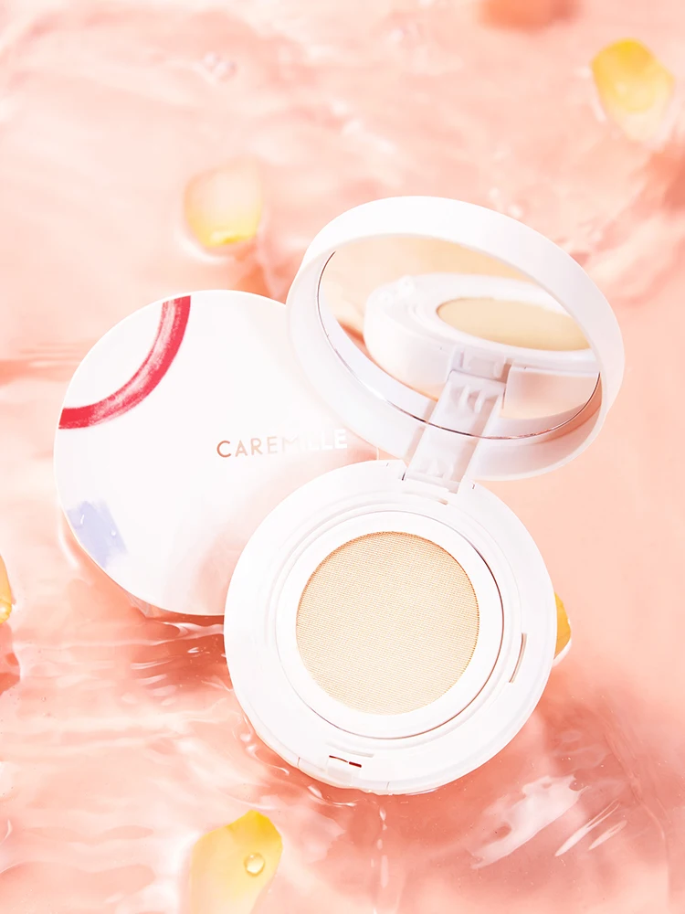 

TT Caremille Refrigerator Air Cushion CC Cream/Nude Makeup Moisturizer Hydrating and Brightening Skin Tone