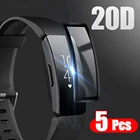 Мягкая защитная пленка с изогнутыми краями 20D для фитнес-браслета Fitbit Inspire  Inspire HR, защита экрана смарт-часов (не стекло)