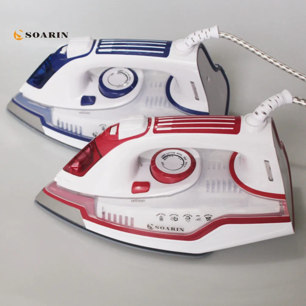 Steam Iron Handheld Household Adjustable Multifunction Portable Machine Ceramic Soleplate Electric For Clothes | Бытовая техника