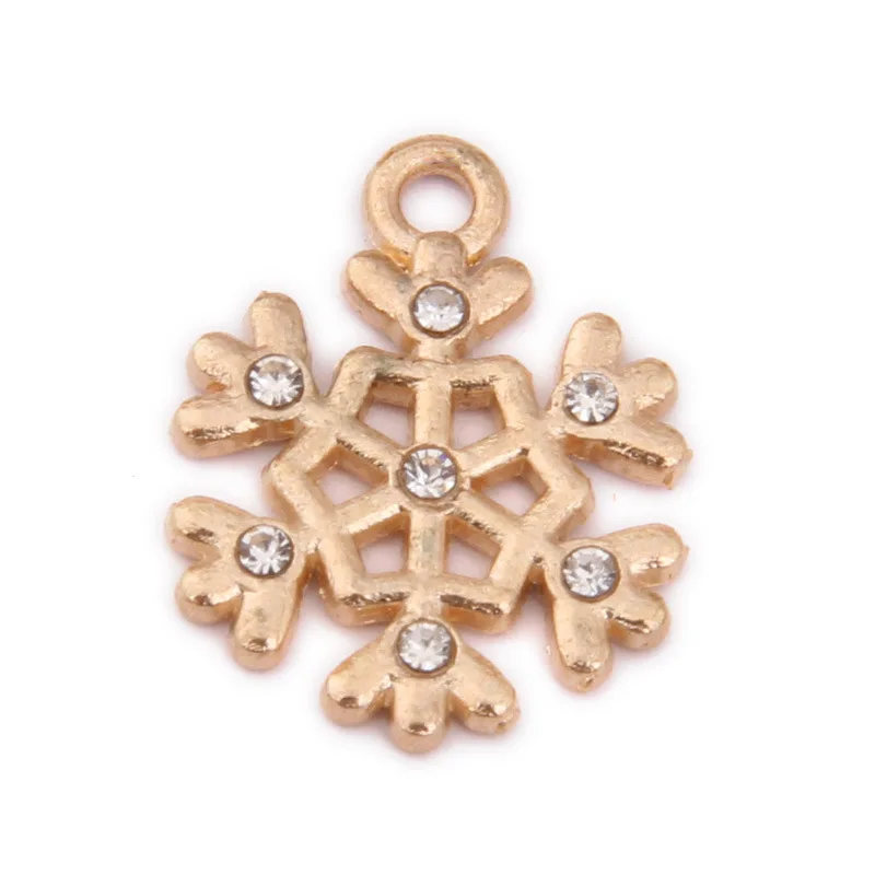 DIY подарочные аксессуары Рождественская елка капельного сплава небольшой кулон