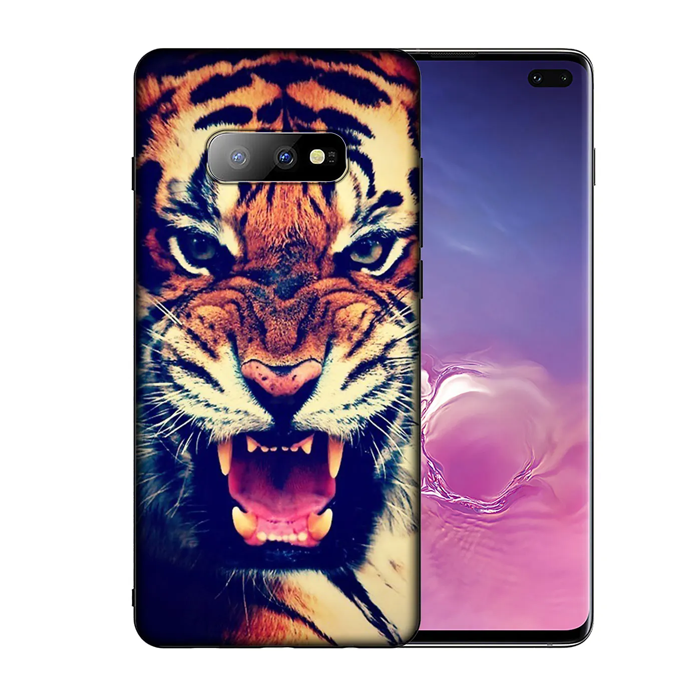 IYICAO tiger leopard Shark Stay hungry Soft Silicone Phone Case for Samsung Galaxy S20 Ultra S10 Lite S9 S8 Plus S6 S7 Edge S10e |