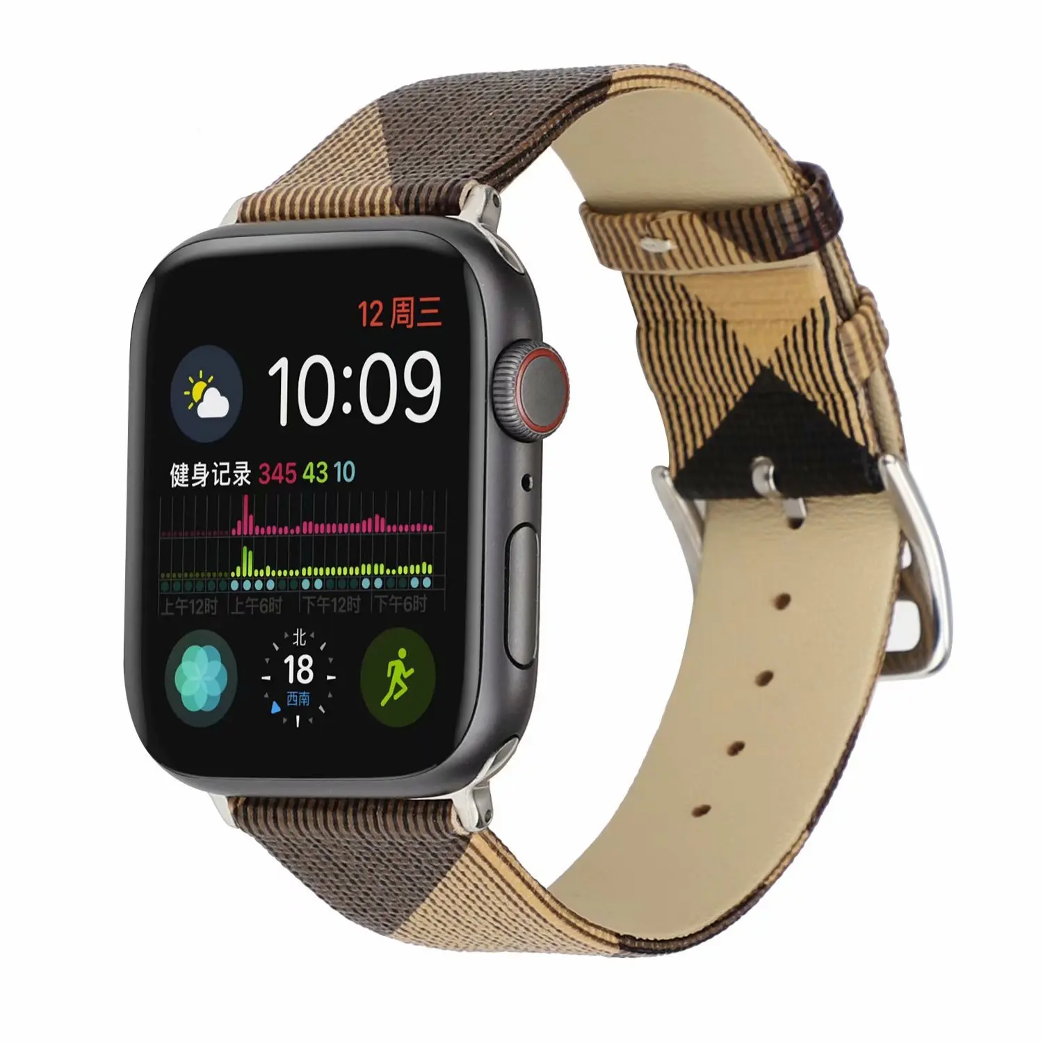 Натуральная кожа ремешок для наручных часов Apple Watch, ремешок 44/40 мм обувь для мужчин и женщин часы ремешок 42 38 мм и нержавеющая сталь металлический корпус для наручных часов iwatch серии 5 4 3 2 1