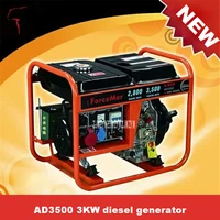 new arrival ad3500 3kw hands start diesel generator large truck generator small household diesel generator 220v380v 50hz60hz