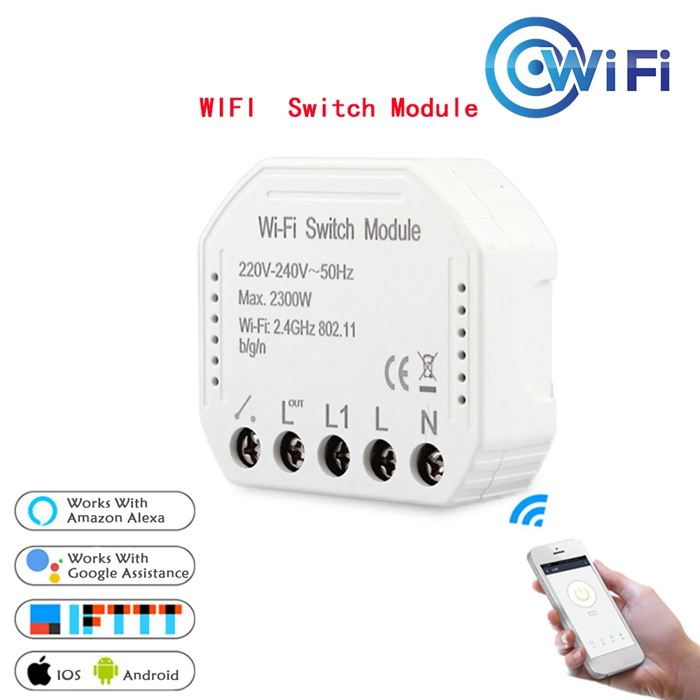 Набор3 2 шт. умный Wi-Fi светодиодный диммер умный режим/приложение Tuya пульт дистанционного управления 1/2 переключатель, работает с Alexa Echo Google Home - Комплект: Набор3