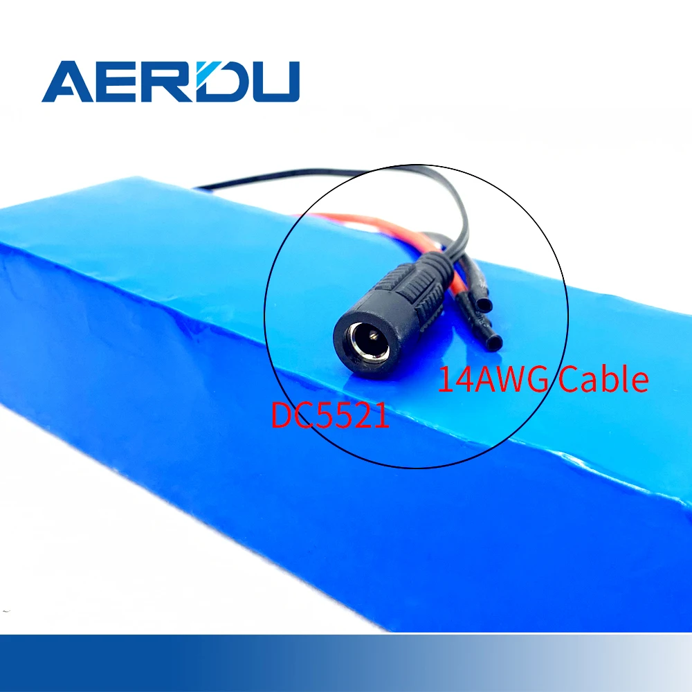 

AERDU 12V 3S12P 11.1V 34.8ah Lithium Battery Pack high capacity&power for Inverter Xenon Lamp Solar Street Light built-in bms