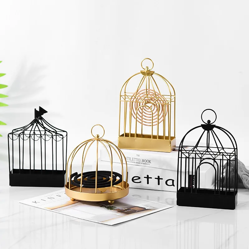 Забавный горячий скандинавский металлический золотой роскошный подсвечник