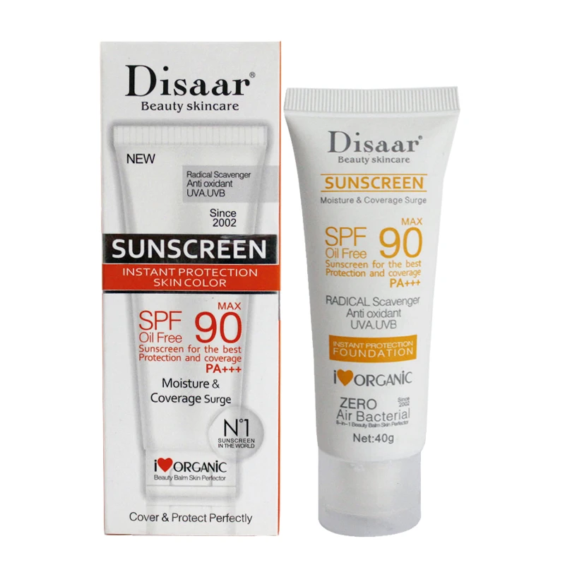 1 шт. солнцезащитный крем для лица Disaar beauty уход за кожей Spf Max 90 без масла