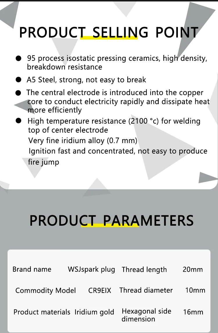 Свеча зажигания для мотоцикла IRIDIUM YZF1000 R1 YZF600 YZF R6 FZ1 FZ6 XJR400 FZ400 zf yzf6 |Зажигание