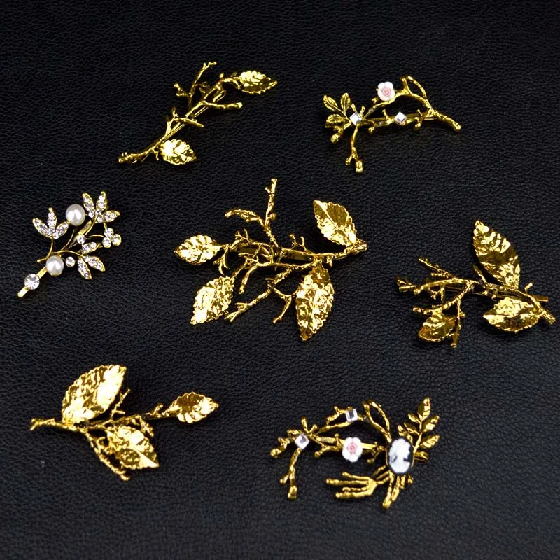 Женская заколка для волос в виде ветки дерева корейский аксессуар шпильки