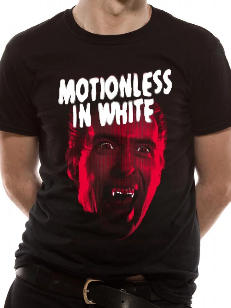 Motionless In White - Dracula T-shirt Brand Style Short Sleeve | Мужская одежда