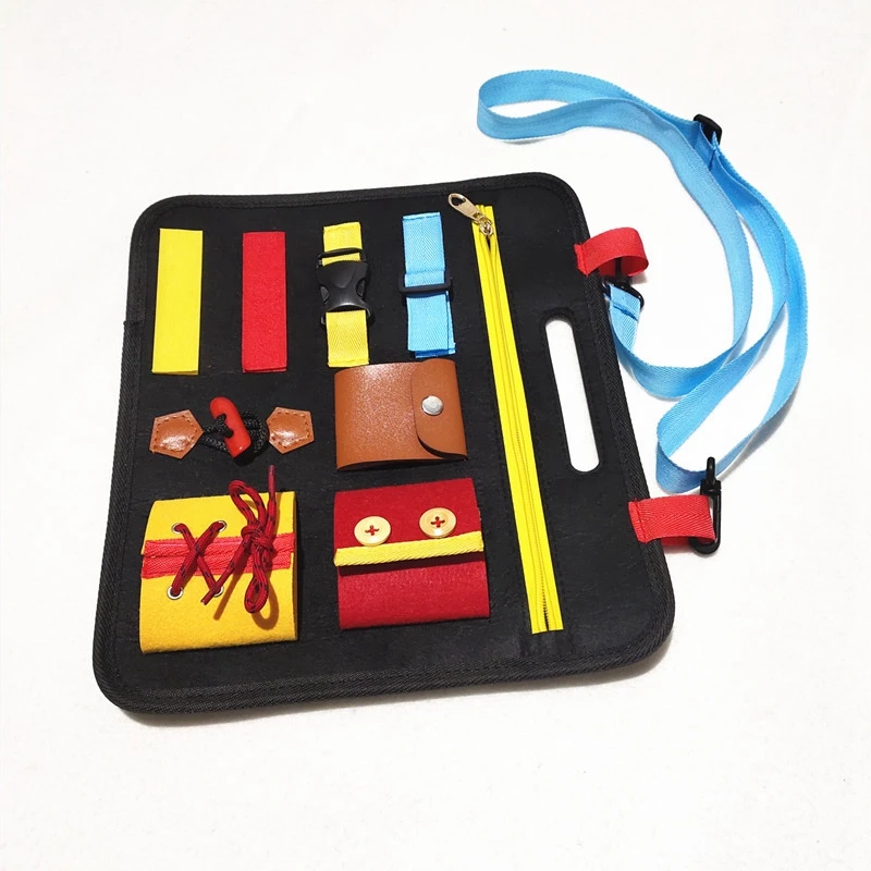 Фетровая подвесная доска детская рабочая игрушка базовые навыки активная