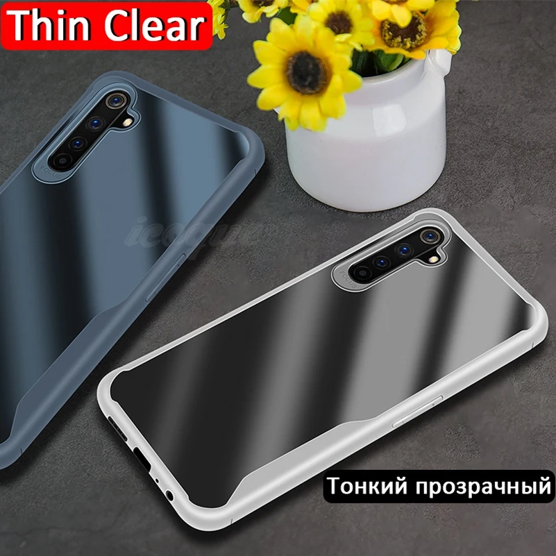 Прозрачный чехол для Oppo Realme 6 Pro XT 5 X2 5i 5s C3 C2 Reno 3 2 2Z 2F ace Find Neo Lite A5 A9 2020 телефона |