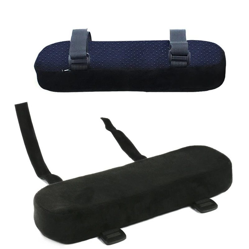 JEYL 2Pcs Chair Armrest Pads Ultra-Soft Memory Foam Elbow Pillow Support Universal Fit For Home Or Office Reli | Дом и сад