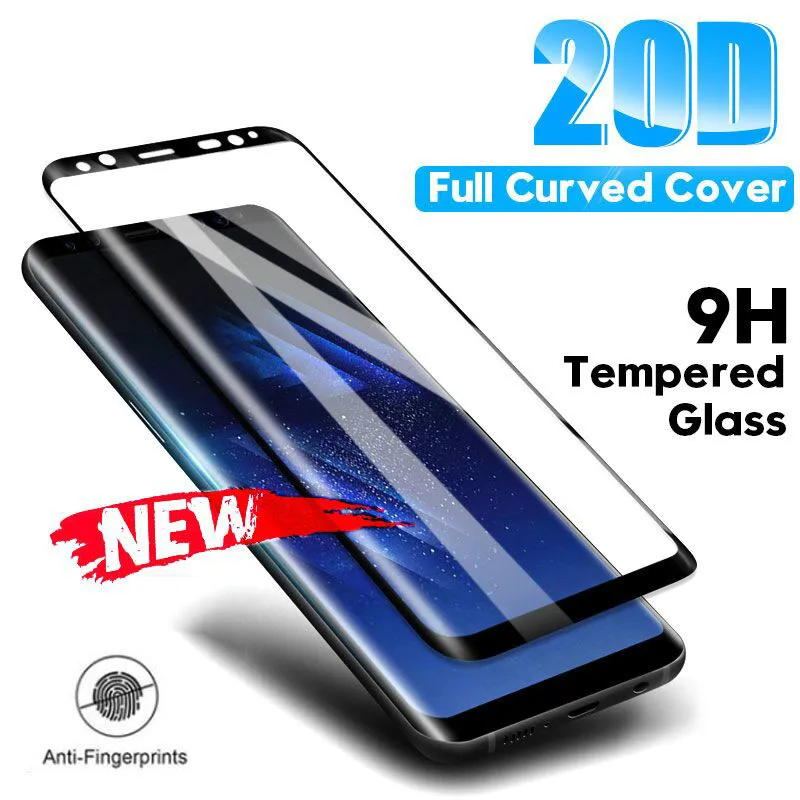 Защитное стекло для смартфонов Samsung Galaxy Note S7 Edge S8 Plus 8 S9 9 A8 A6 1 закалённое|Защитные