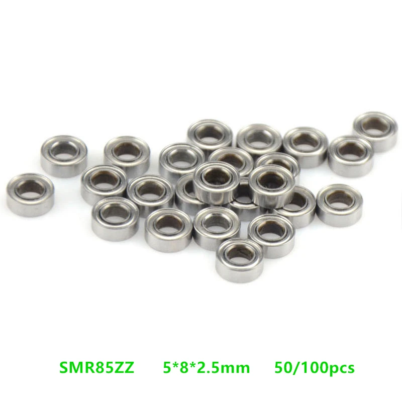 Бесплатная доставка 50/60 шт. SMR85ZZ ABEC 5 SMR85 ZZ шариковый подшипник 5*8*2 мм глубокий