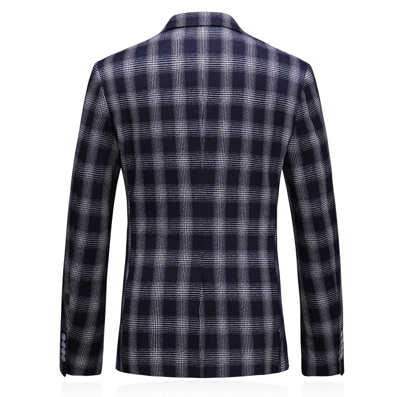 

Fashion Men Business Suits Slim Fit Mens Suit Jacket + Pants + Vest High Quality Autumn Winter Lattice Suit Men 3piece Set