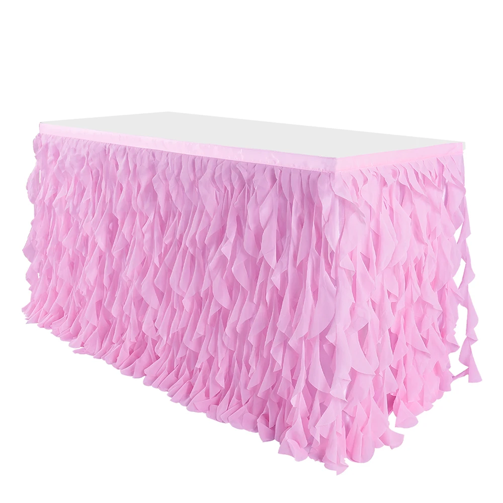 Много тюлевых юбок пачек для стола тюлевые столовые приборы свадебного