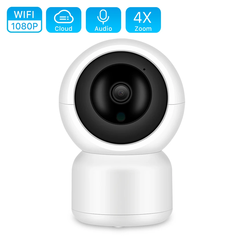 Облачная IP камера ANBIUX 1080P домашняя видеонаблюдения с автоматическим слежением