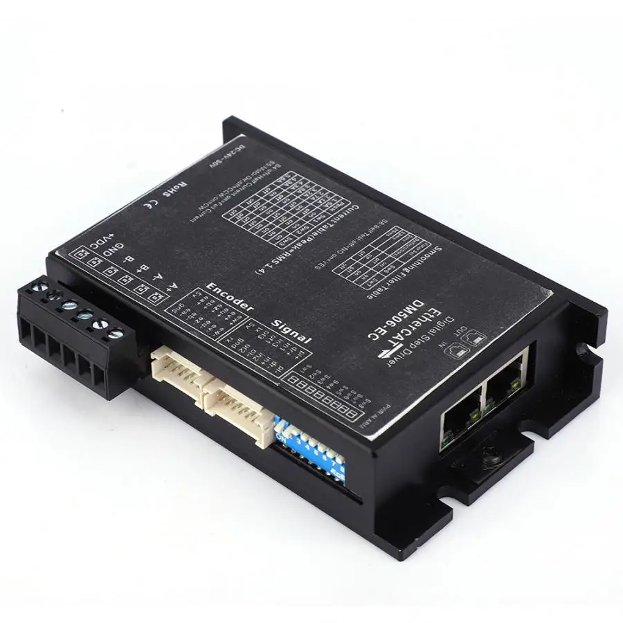 Серводвигатель Nema 17 23 24 34 Цифровой Драйвер шагового двигателя протокол Ethernet DC24 ~ 50