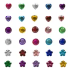 20-50 шт., прозрачные украшения для обуви