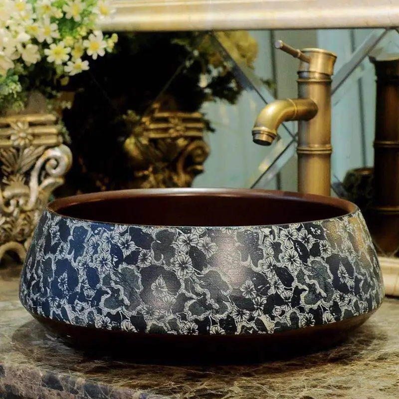 KEMAIDI 23 шт. умывальник ручной работы из Китая художественный Умывальник