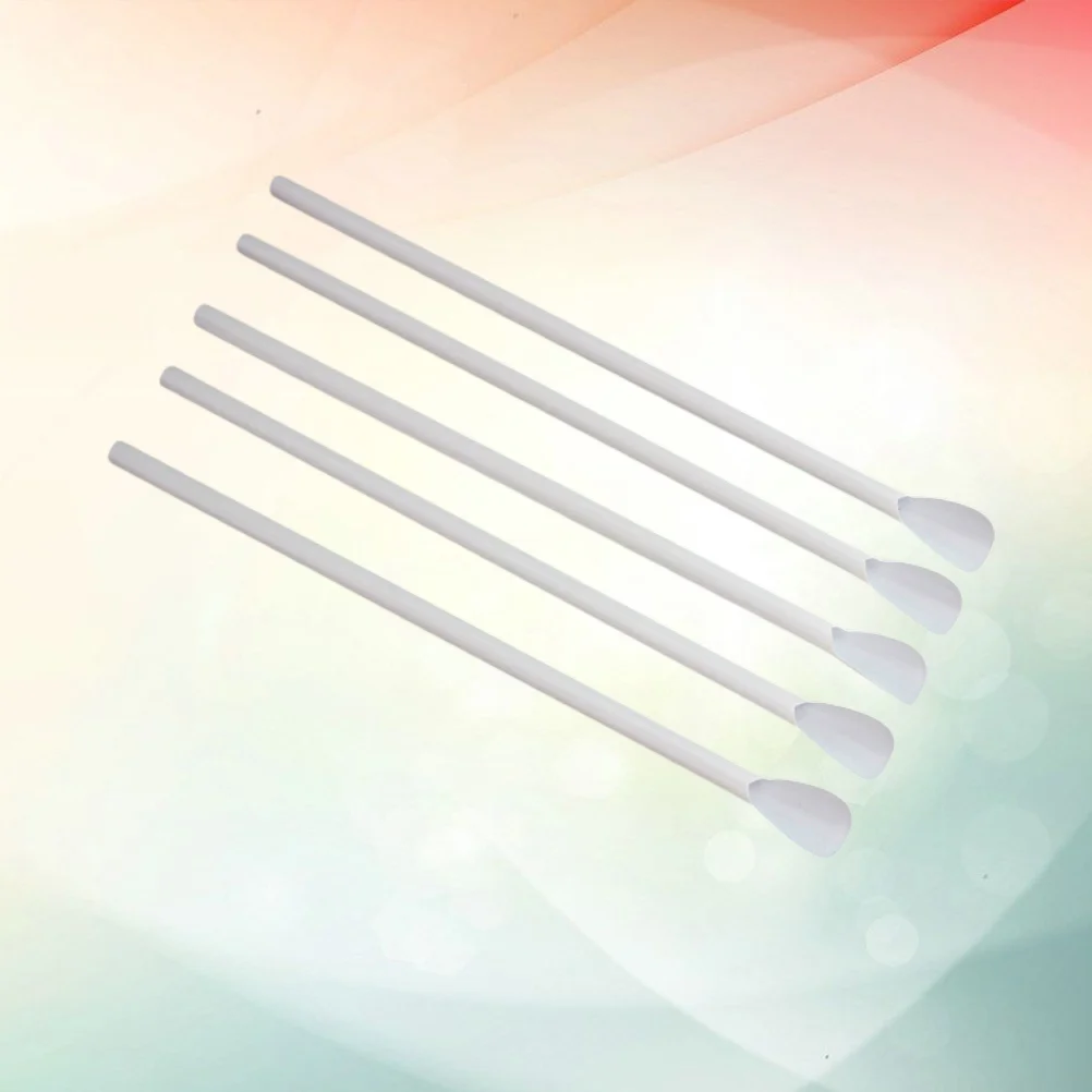 

[Распродажа] 100 шт., креативная ложка из соломы, ложка для питья, белая ложка для перемешивания, зеркальные многофункциональные соломинки для...