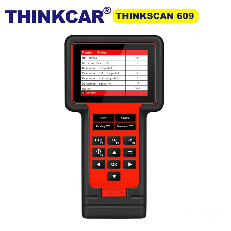 Диагностический инструмент Thinkcar 609 сканер двигателя ABS SRS Трансмиссия TS609 TPMS/SAS/Oil