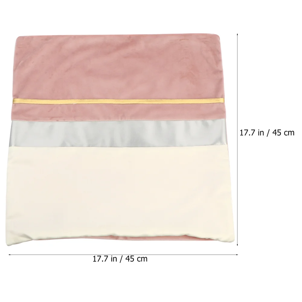 

Chic Splicing Pillow Case Exquisite Pillow Cover Delicate Pillow Protector