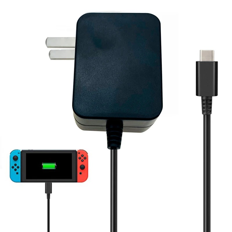 Адаптер переменного тока 2 6 А для игровой консоли Nintendo Switch NS зарядное устройство