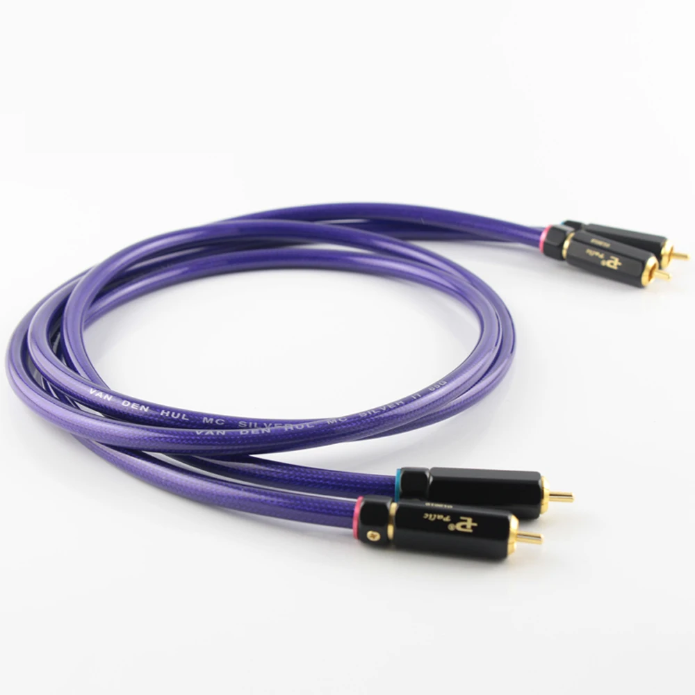 

Pair Hifi Audio MC-SILVER IT 65 RCA кабель для подключения Hifi Audio RCA кабель с позолоченным RCA разъемом