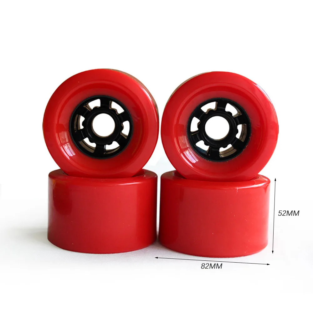 

Electric Skateboard Wheels Damping Road Racing Long Board Wheels for SHR78A PU Soft Skateboard wheels Skateboard Accessories