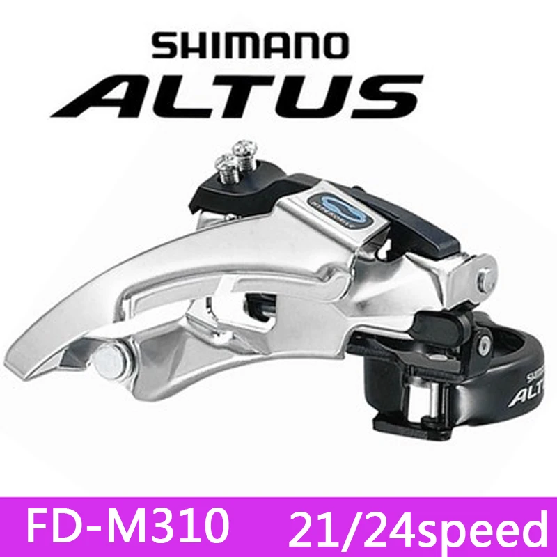 Shimano FD M310 передний переключатель MTB велосипед горный запчасти ALTUS для 3x 7/8S 21/24