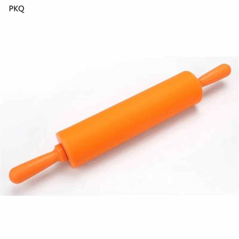 Non-stick Silicone Rolling Pin Fondant DIY Kitchen Dumpling Roller Cake Noodles Bakeware Tools | Дом и сад