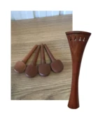 a set of 12 cello tailpiececello pegs made of jujube wood