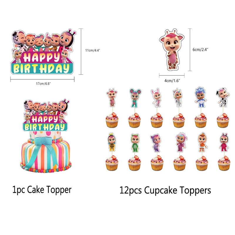 Латексные воздушные шары Cry Babies кукла с углами Детские для девочек на день