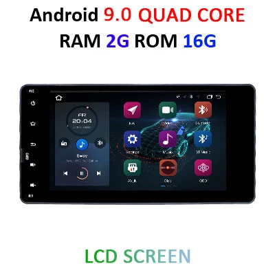 2 Din Android 9,0 4G+ 64G 8 ядерный автомобильный dvd Радио Видео gps аудио для Mitsubishi outlander lancer asx 2012 2013 obd2 DSP ips fm - Цвет: 2G 16G LCD no canbus