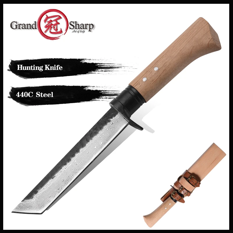 Охотничий нож ручной работы кованый кухонный шеф-повара Кливер уличный кинжал